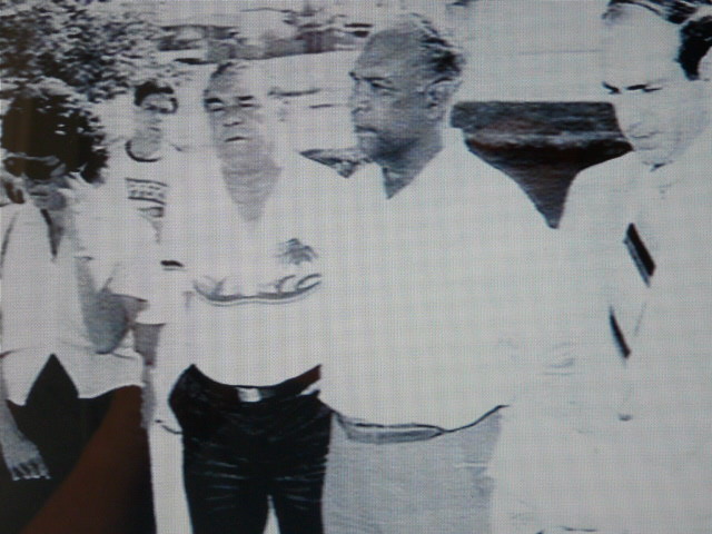 Receiving deeds for land at La Perouse Mission - 1960s